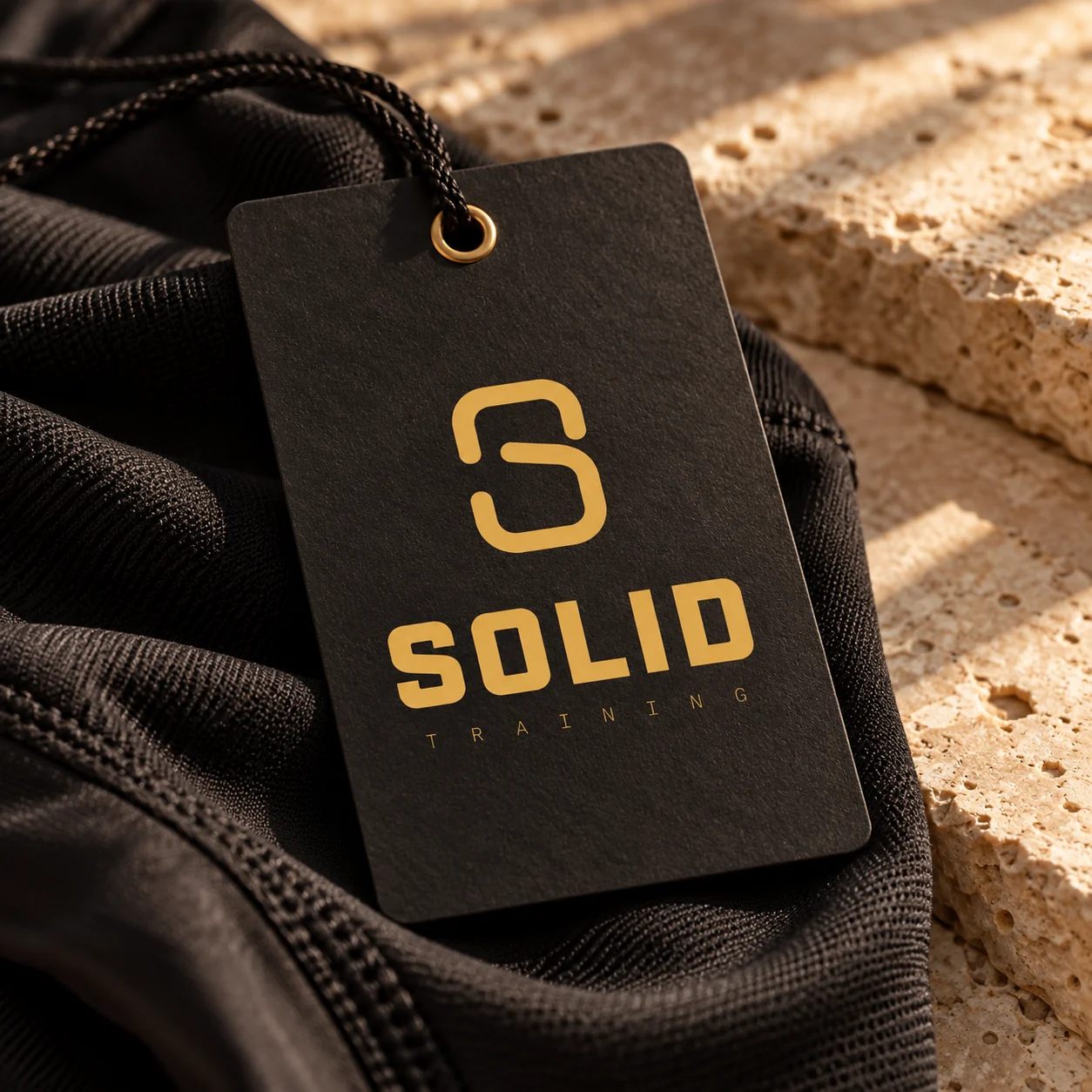 Mockup du logo Solid Training